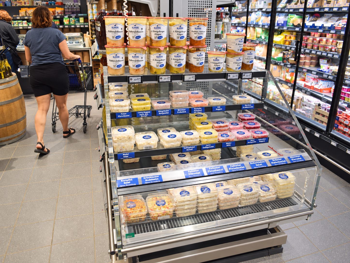 hausgemachte Feinkostsalate