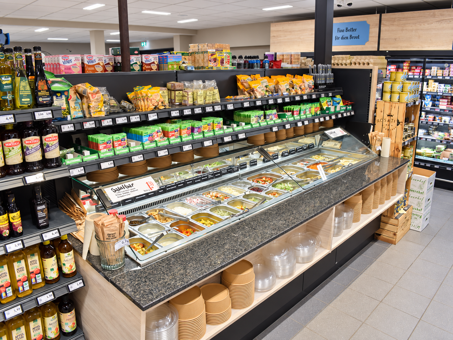 Frische Salatbar
