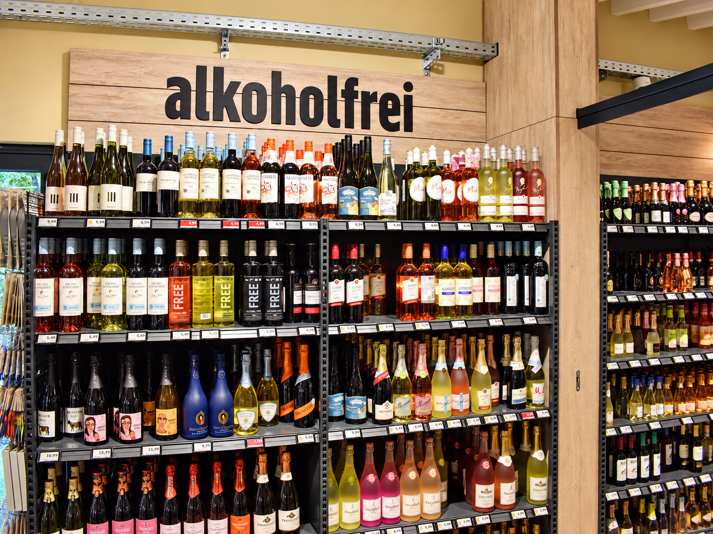Alkoholfreies Sortiment